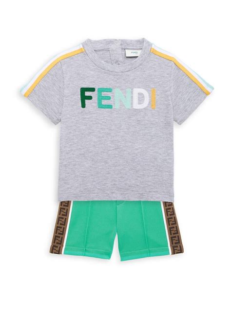 baby boy fendi shorts|Fendi joggers men's.